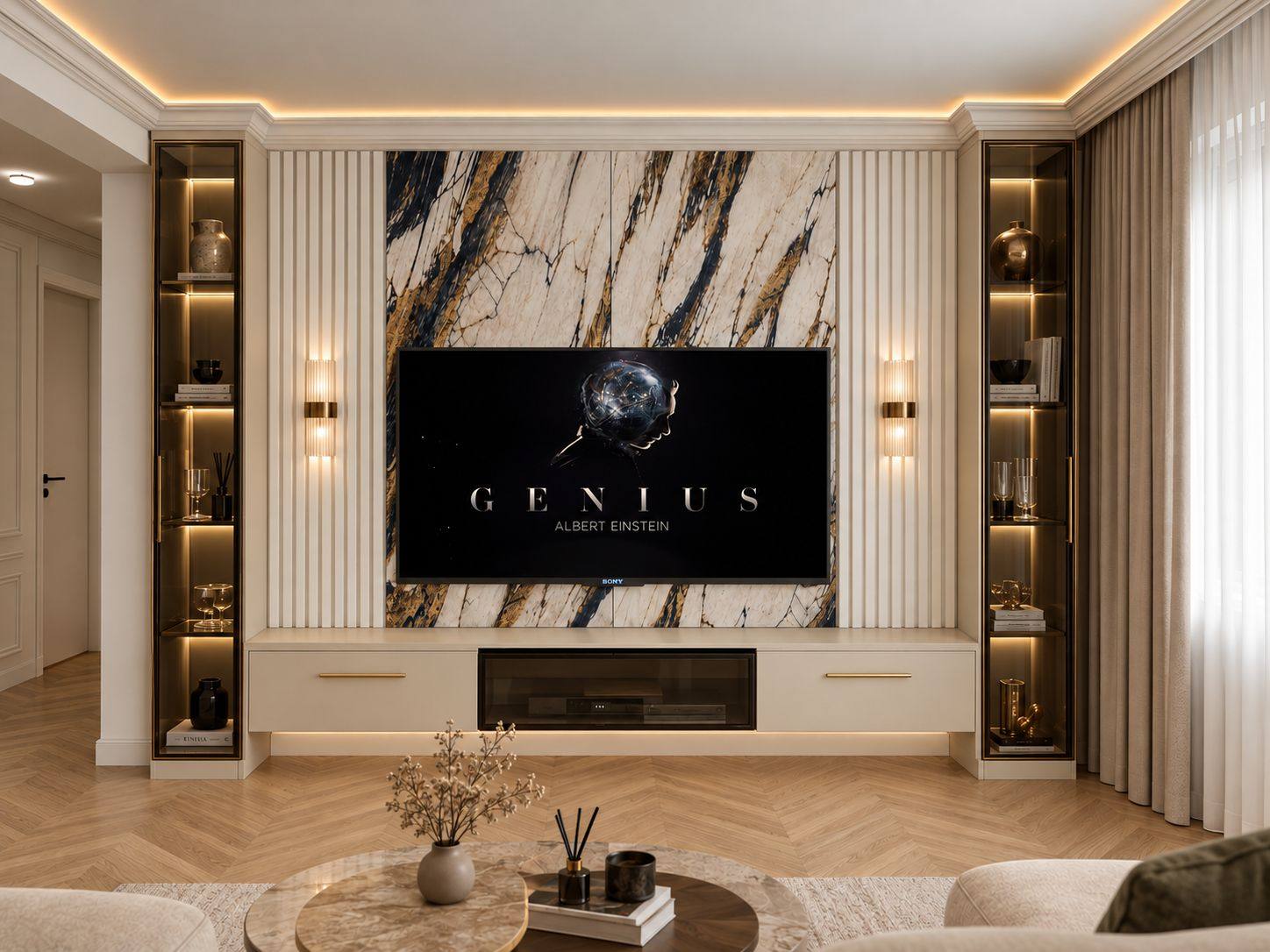 STATEMENT WALL | LIVING